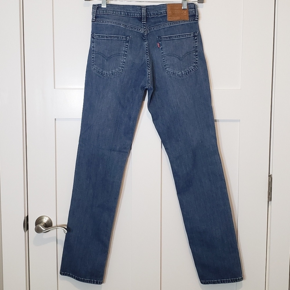Levi's 511 Big E Slim Fit Mid Rise Stretch 32 x 31.5 REAL SIZE Vintage